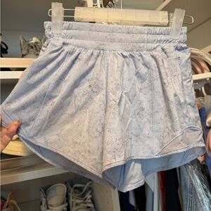 Light Blue Lululemon Shorts